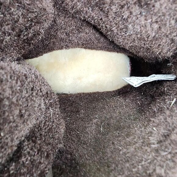 Bearpaw Harmony Women's Insulated Wedge Boot US 9 Brown Suede Lace Up Boots - Picture 9 of 10